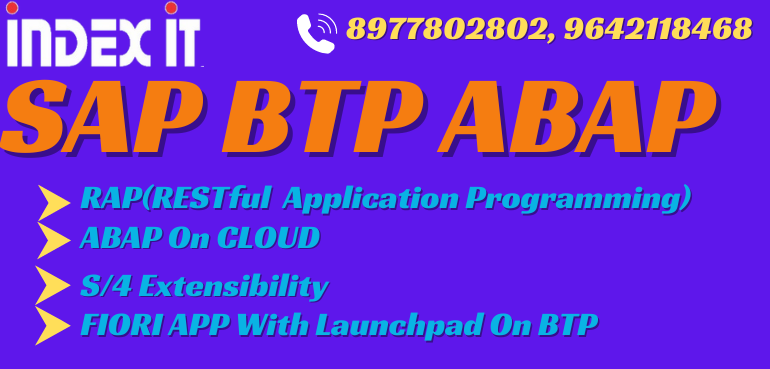 SAP BTP ABAP Online Training