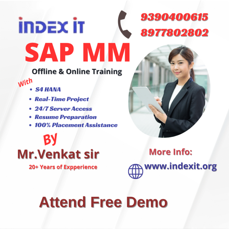SAP MM Online Training Institute In Ameerpet