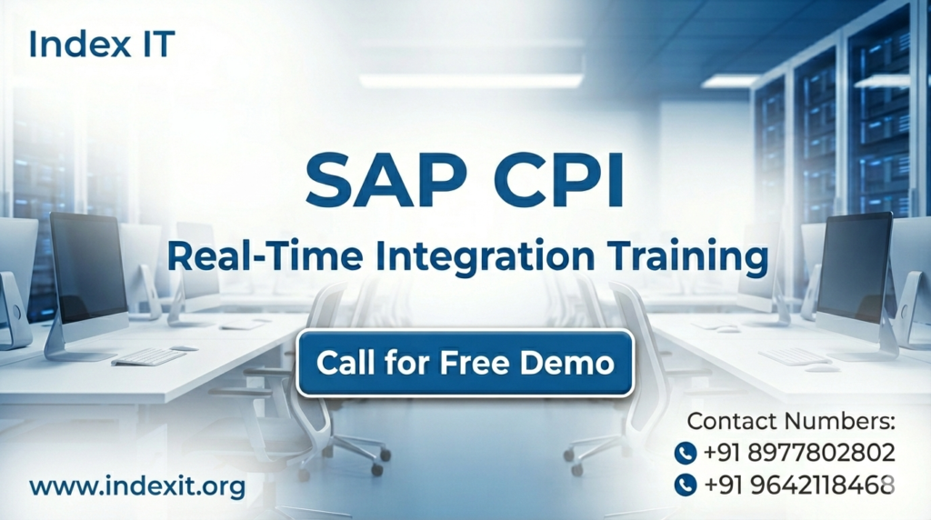 SAP CPI Training Institute In Hyderabad