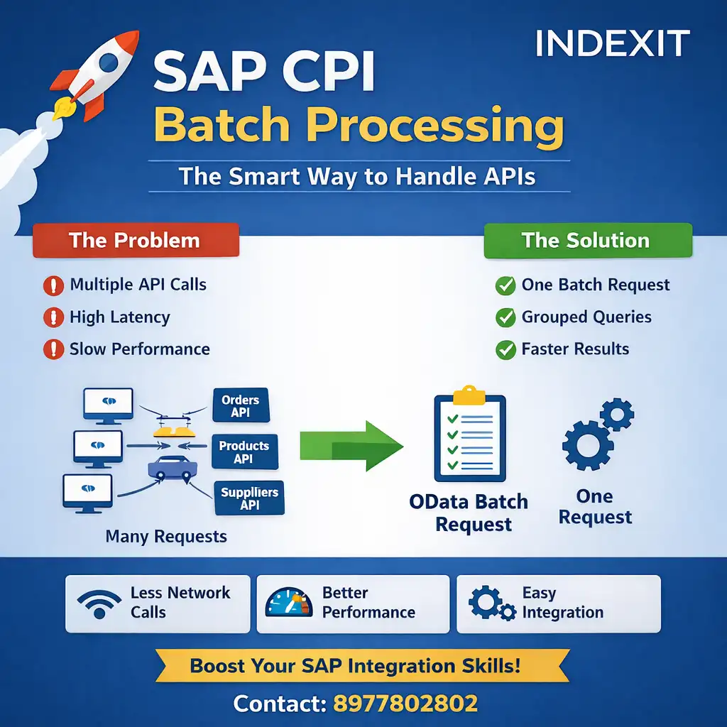 SAP CPI OData Batch Processing Example with Benefits