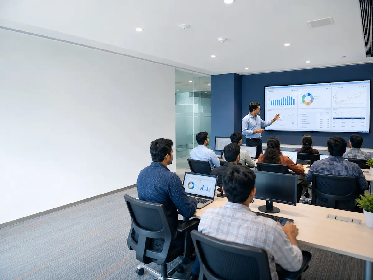 SAP FICO training in Hyderabad classroom session at Index IT Ameerpet